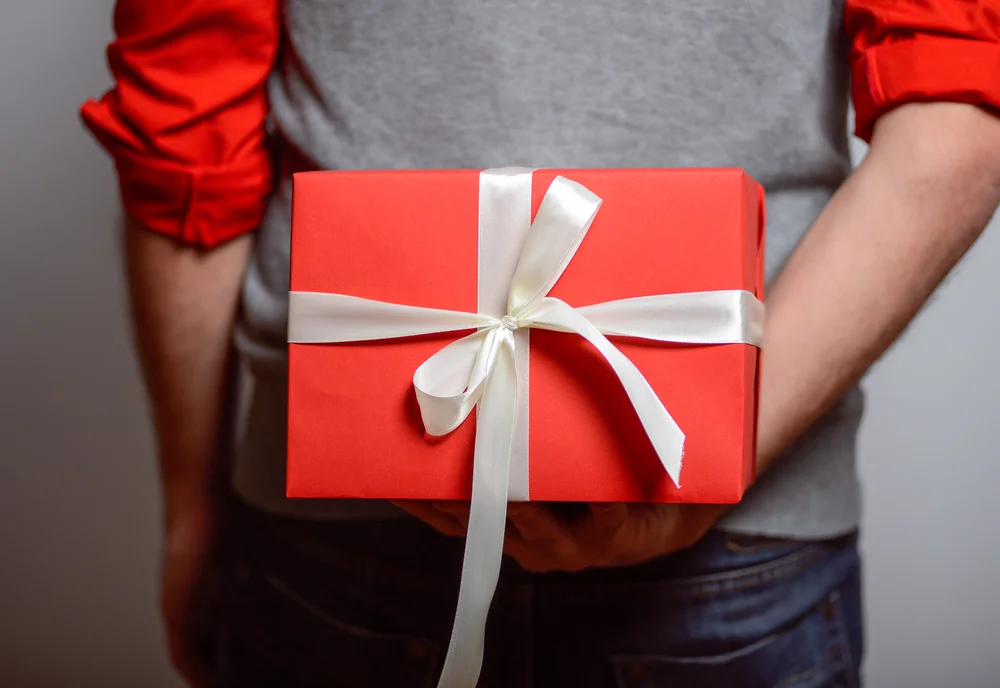 Geschenk für die Umzugshilfe