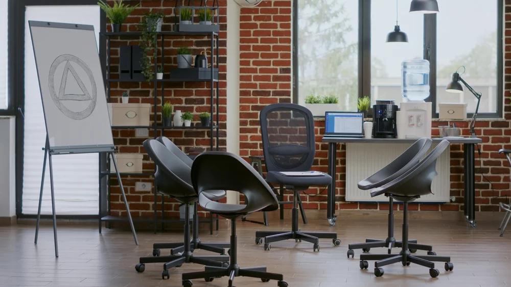 Modernes Büro IT-Arbeitsplatz & Firmenumzug